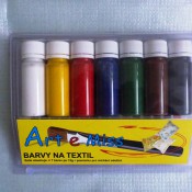 Barva na světlý textil - SADA